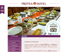 Tablet Screenshot of hotel.protea.com.pl